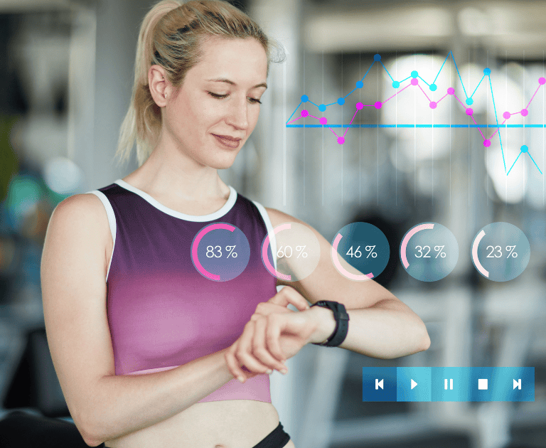 montre connectée femme fossile