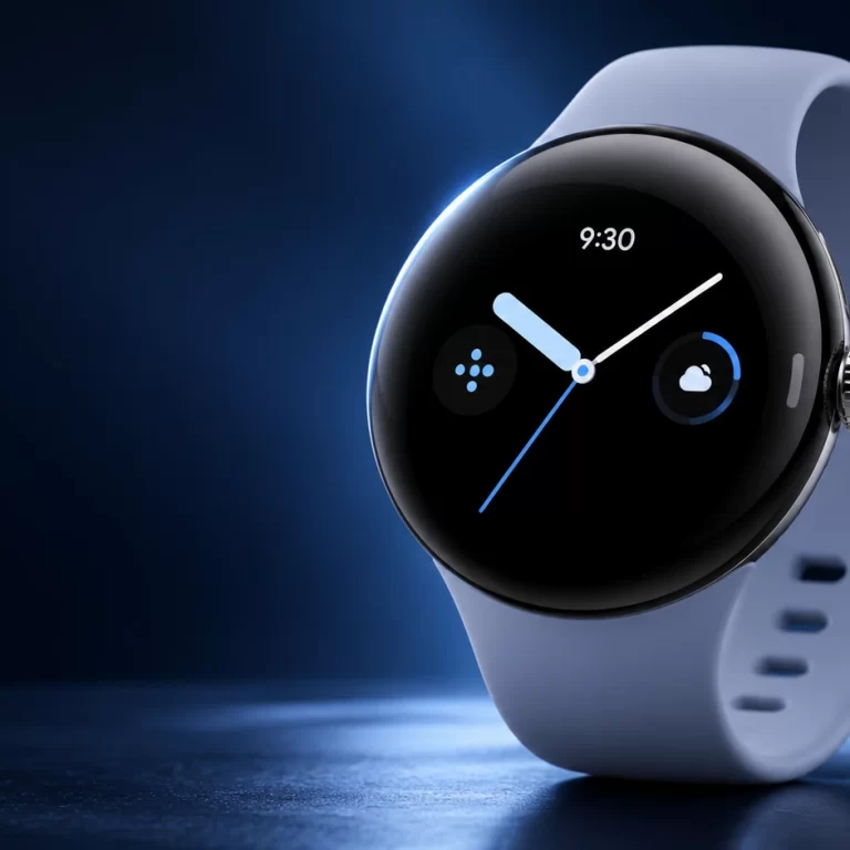 Google Pixel Watch 4 smartwatch with Gemini and Fitbit health tracking