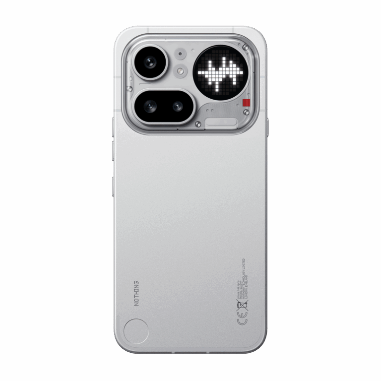 Nothing Phone (4a) Pro in the manufacturer's Silver product image